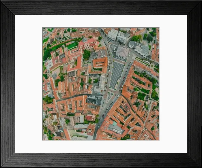 Framed Print : Vilnius Old town, the historic center of Lithuania, European city. 360 VR panorama Framed Print : Vilnius Old town, the historic center of Lithuania, European city. 360 VR panorama