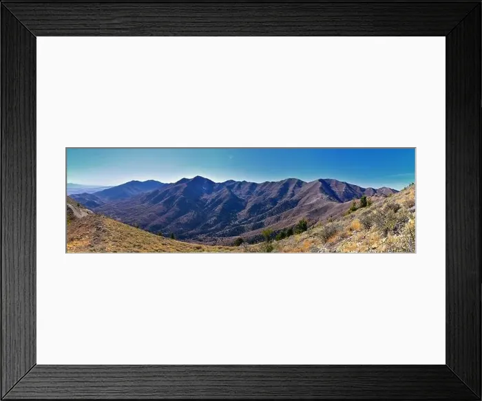 Framed Print : Wasatch Front Rocky Mountain landscapes from Oquirrh range looking at Utah Lake during fall Framed Print : Wasatch Front Rocky Mountain landscapes from Oquirrh range looking at Utah Lake during fall