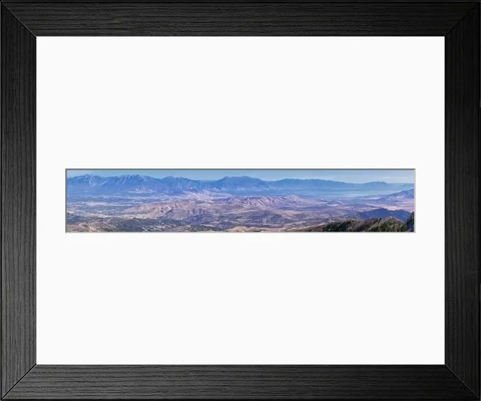 Framed Print : Wasatch Front Rocky Mountain landscapes from Oquirrh range looking at Utah Lake during fall Framed Print : Wasatch Front Rocky Mountain landscapes from Oquirrh range looking at Utah Lake during fall