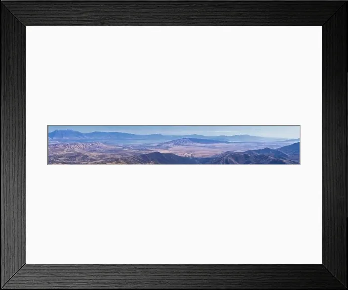 Framed Print : Wasatch Front Rocky Mountain landscapes from Oquirrh range looking at Utah Lake during fall Framed Print : Wasatch Front Rocky Mountain landscapes from Oquirrh range looking at Utah Lake during fall