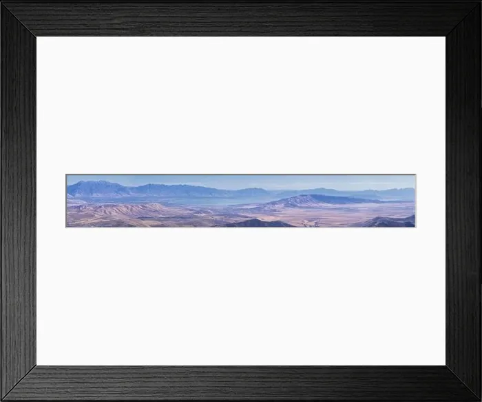 Framed Print : Wasatch Front Rocky Mountain landscapes from Oquirrh range looking at Utah Lake during fall Framed Print : Wasatch Front Rocky Mountain landscapes from Oquirrh range looking at Utah Lake during fall