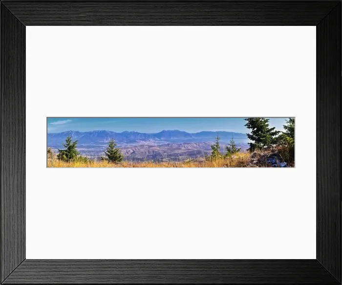 Framed Print : Wasatch Front Rocky Mountain landscapes from Oquirrh range looking at Utah Lake during fall Framed Print : Wasatch Front Rocky Mountain landscapes from Oquirrh range looking at Utah Lake during fall