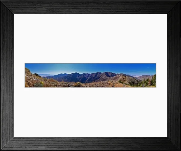 Framed Print : Wasatch Front Rocky Mountain landscapes from Oquirrh range looking at Utah Lake during fall Framed Print : Wasatch Front Rocky Mountain landscapes from Oquirrh range looking at Utah Lake during fall