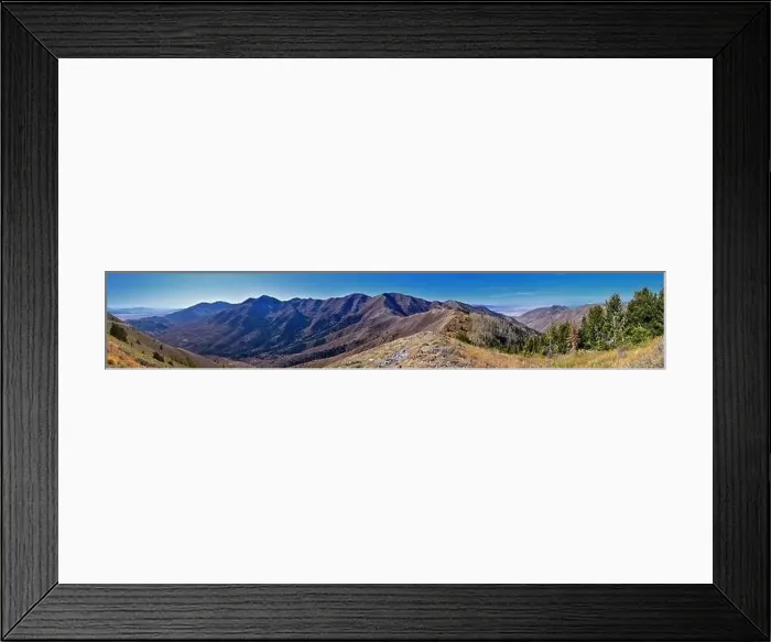 Framed Print : Wasatch Front Rocky Mountain landscapes from Oquirrh range looking at Utah Lake during fall Framed Print : Wasatch Front Rocky Mountain landscapes from Oquirrh range looking at Utah Lake during fall