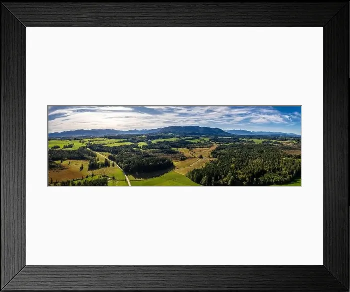 Framed Print : Aerial Alpenvorland landscape Bad Toelz Blomberg with Mountain Range Alps in the back. Bavaria, Germany, Alps Framed Print : Aerial Alpenvorland landscape Bad Toelz Blomberg with Mountain Range Alps in the back. Bavaria, Germany, Alps