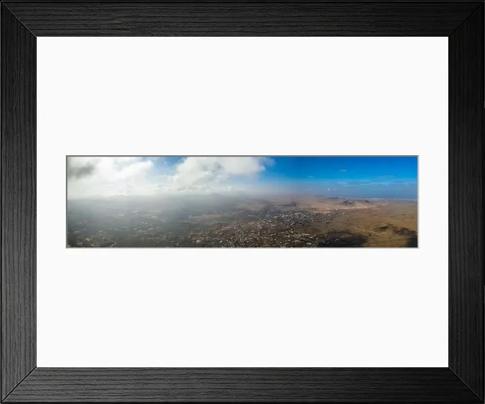 Framed Print : Vulcan Fuerteventura Calderon Hondo and volcanic mountain. Drone Shot Canary Island, Spain Framed Print : Vulcan Fuerteventura Calderon Hondo and volcanic mountain. Drone Shot Canary Island, Spain