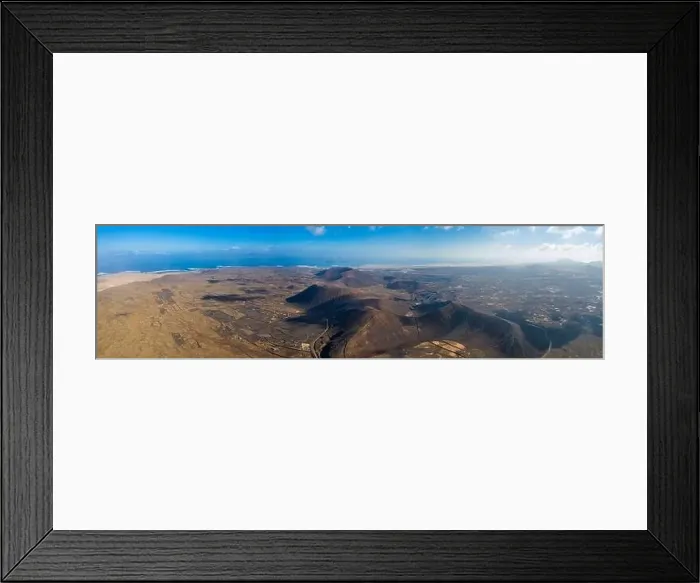 Framed Print : Vulcan Fuerteventura Calderon Hondo and volcanic mountain. Drone Shot Canary Island, Spain Framed Print : Vulcan Fuerteventura Calderon Hondo and volcanic mountain. Drone Shot Canary Island, Spain