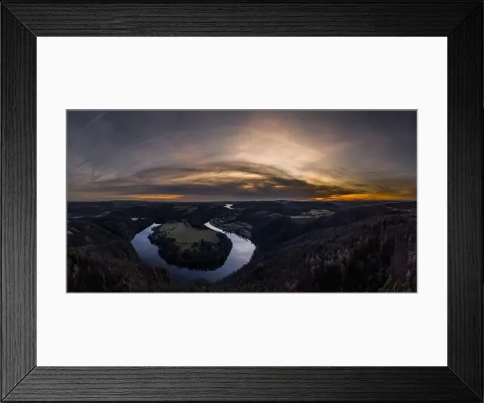 Framed Print : Central Bohemian Highlands is a mountain range located in northern Bohemia in the Czech Republic Framed Print : Central Bohemian Highlands is a mountain range located in northern Bohemia in the Czech Republic
