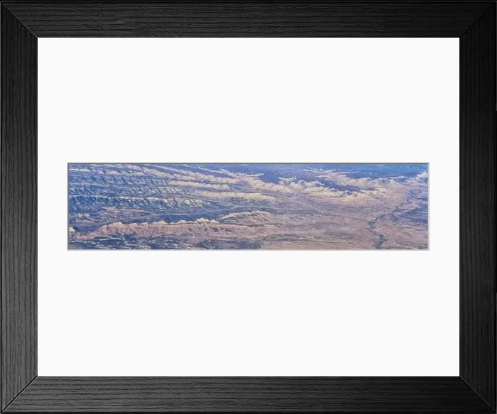 Framed Print : Colorado Rocky Mountains Aerial panoramic views from airplane of abstract Landscapes Framed Print : Colorado Rocky Mountains Aerial panoramic views from airplane of abstract Landscapes