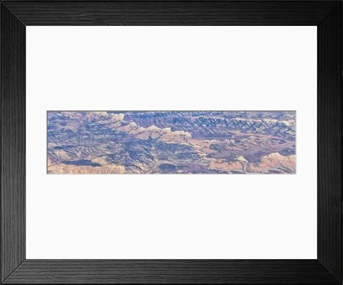 Framed Print : Colorado Rocky Mountains Aerial panoramic views from airplane of abstract Landscapes Framed Print : Colorado Rocky Mountains Aerial panoramic views from airplane of abstract Landscapes