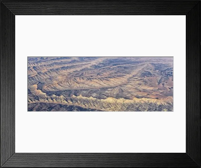 Framed Print : Colorado Rocky Mountains Aerial panoramic views from airplane of abstract Landscapes Framed Print : Colorado Rocky Mountains Aerial panoramic views from airplane of abstract Landscapes