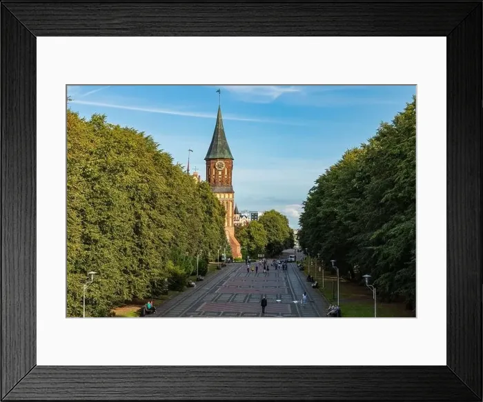 Framed Print : KALININGRAD, RUSSIA - SEPTEMBER 04, 2019: Kant's Cathedral in Kaliningrad Framed Print : KALININGRAD, RUSSIA - SEPTEMBER 04, 2019: Kant's Cathedral in Kaliningrad