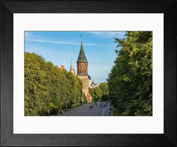 Framed Print : KALININGRAD, RUSSIA - SEPTEMBER 04, 2019: Kant's Cathedral in Kaliningrad Framed Print : KALININGRAD, RUSSIA - SEPTEMBER 04, 2019: Kant's Cathedral in Kaliningrad