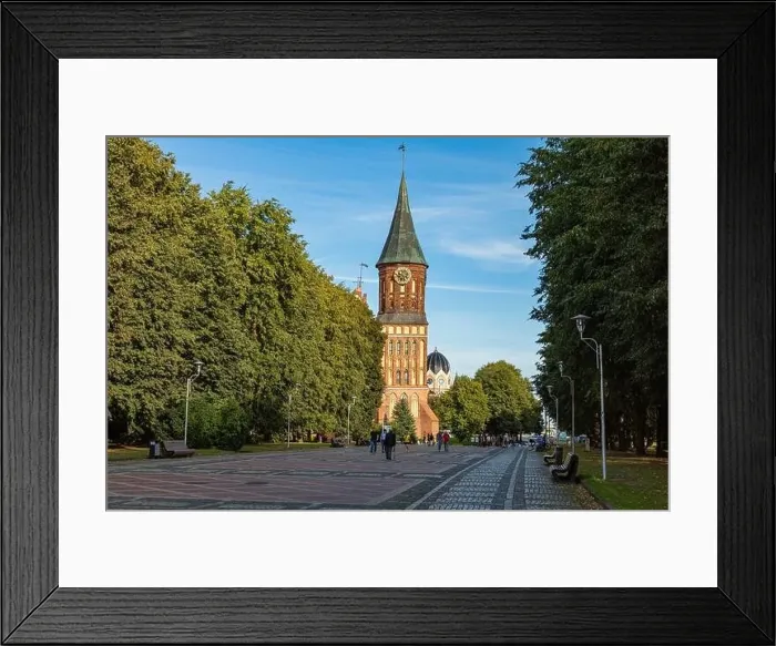 Framed Print : KALININGRAD, RUSSIA - SEPTEMBER 04, 2019: Kant's Cathedral in Kaliningrad Framed Print : KALININGRAD, RUSSIA - SEPTEMBER 04, 2019: Kant's Cathedral in Kaliningrad