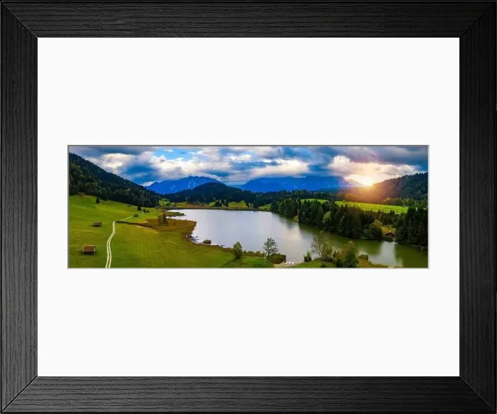 Framed Print : View from flying drone Framed Print : View from flying drone