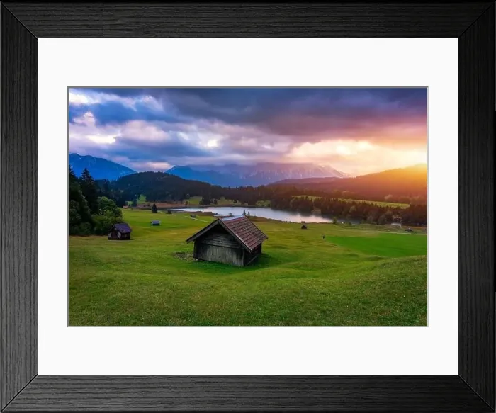 Framed Print : View from flying drone Framed Print : View from flying drone