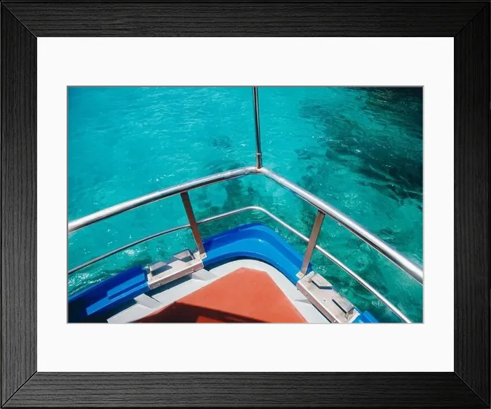 Framed Print : Luxury white yacht mediterranean walk beach Blue Lagoon Comino Malta Framed Print : Luxury white yacht mediterranean walk beach Blue Lagoon Comino Malta