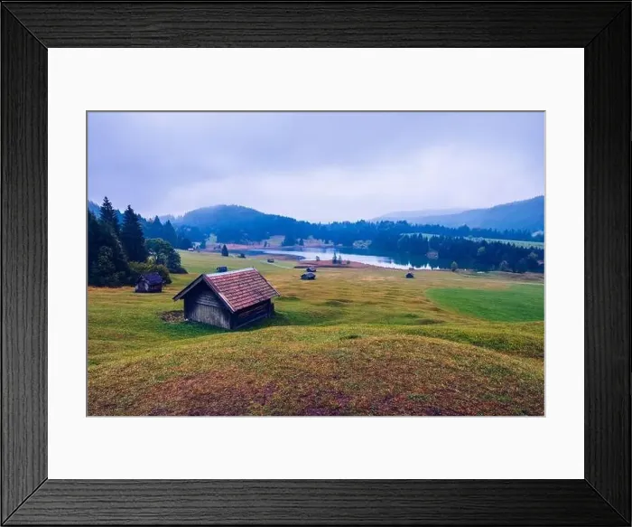 Framed Print : View from flying drone Framed Print : View from flying drone