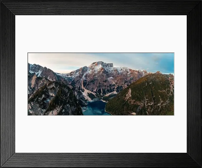 Framed Print : Dolomites natural landcape in North Italy Framed Print : Dolomites natural landcape in North Italy