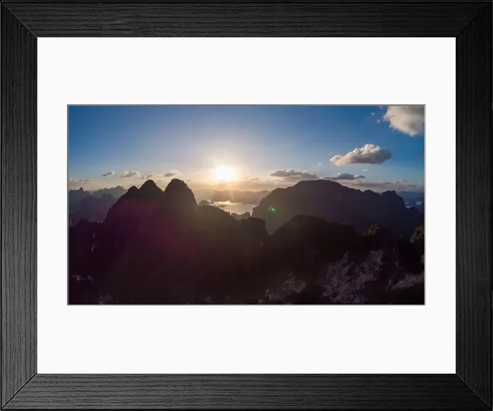 Framed Print : Khao Sok Thailand, drone aerial view over the lake Framed Print : Khao Sok Thailand, drone aerial view over the lake