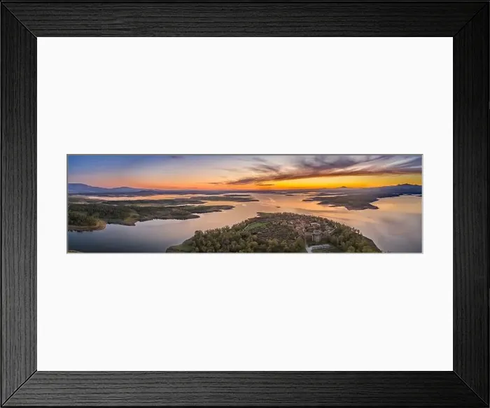 Framed Print : Aerial view of a medieval age scenery at the amazing and abandoned Granadilla town Framed Print : Aerial view of a medieval age scenery at the amazing and abandoned Granadilla town