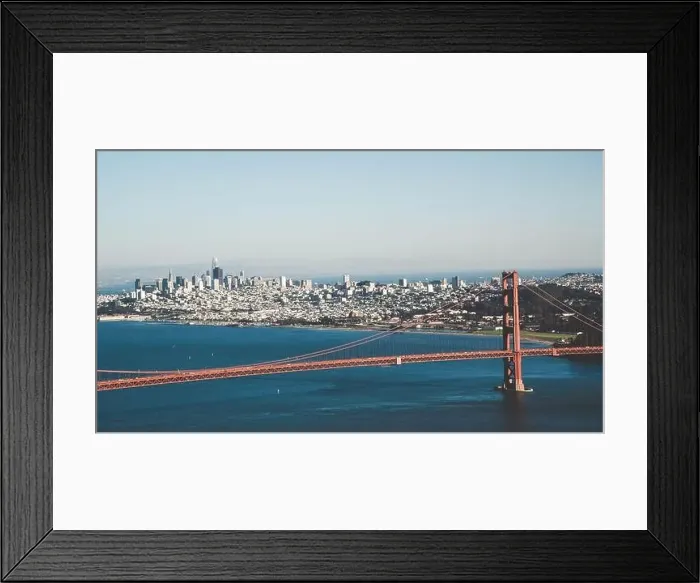 Framed Print : Golden Gate Bridge at sunset time, San Francisco CA USA Framed Print : Golden Gate Bridge at sunset time, San Francisco CA USA
