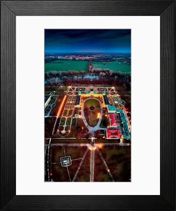 Framed Print : Beautiful panoramic aerial drone view to Wilanow Palace or Wilanowski Palace - is a royal palace located in the Wilanow Framed Print : Beautiful panoramic aerial drone view to Wilanow Palace or Wilanowski Palace - is a royal palace located in the Wilanow