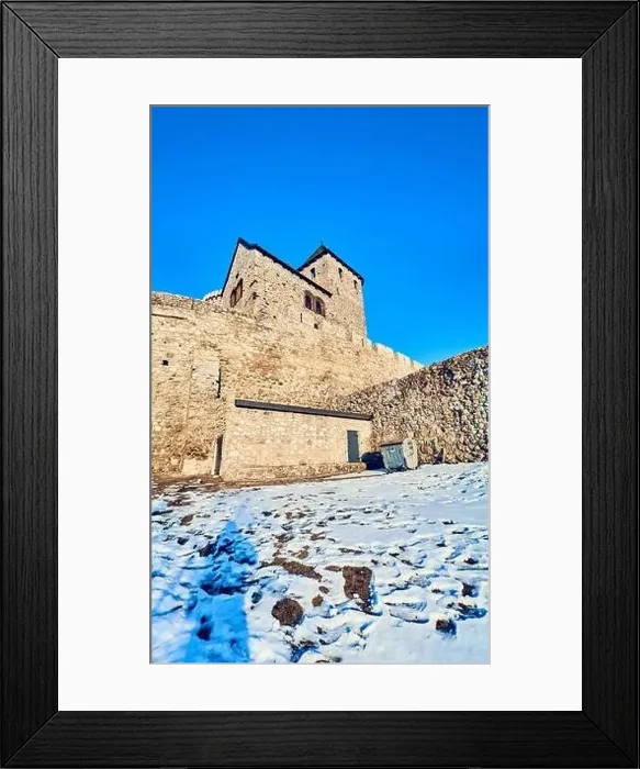 Framed Print : Beautiful panoramic view to the Bedzin Castle Framed Print : Beautiful panoramic view to the Bedzin Castle