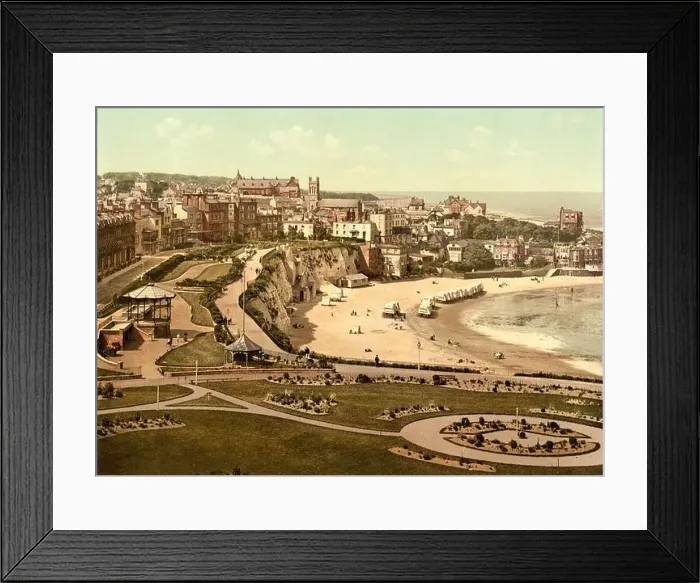 Framed Print : 1900 ca, Broadstairs, ENGLAND Framed Print : 1900 ca, Broadstairs, ENGLAND