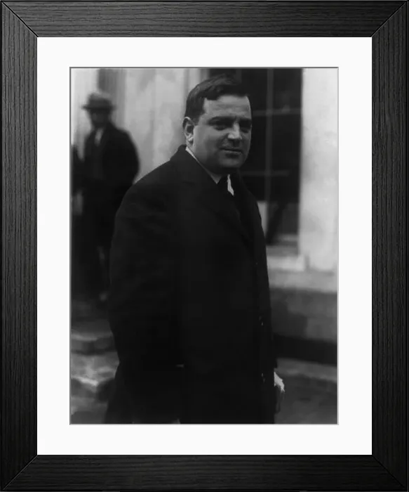 Framed Print : 1920's, USA : The United States Mayor of New York City FIORELLO LA GUARDIA ( 1882 - 1947 )