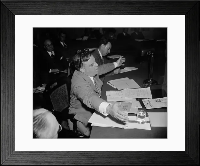 Framed Print : 1939, 8 may, WASHINGTON, USA : The United States Mayor of New York City FIORELLO LA GUARDIA ( 1882 - 1947 ) Framed Print : 1939, 8 may, WASHINGTON, USA : The United States Mayor of New York City FIORELLO LA GUARDIA ( 1882 - 1947 )