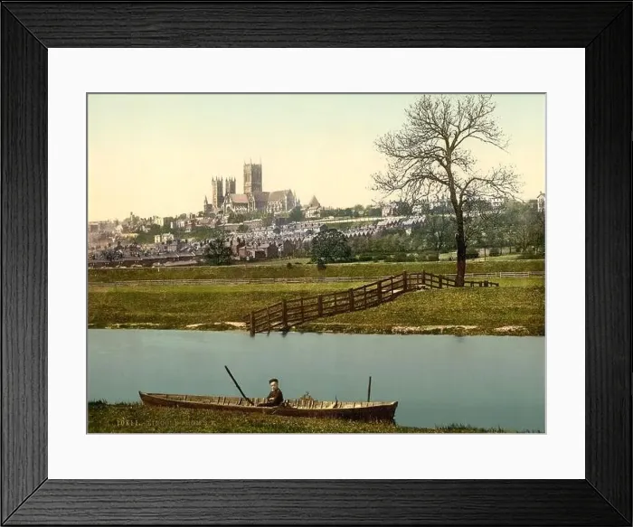 Framed Print : 1905 ca. LINCOLN, Lincolnshire Framed Print : 1905 ca. LINCOLN, Lincolnshire