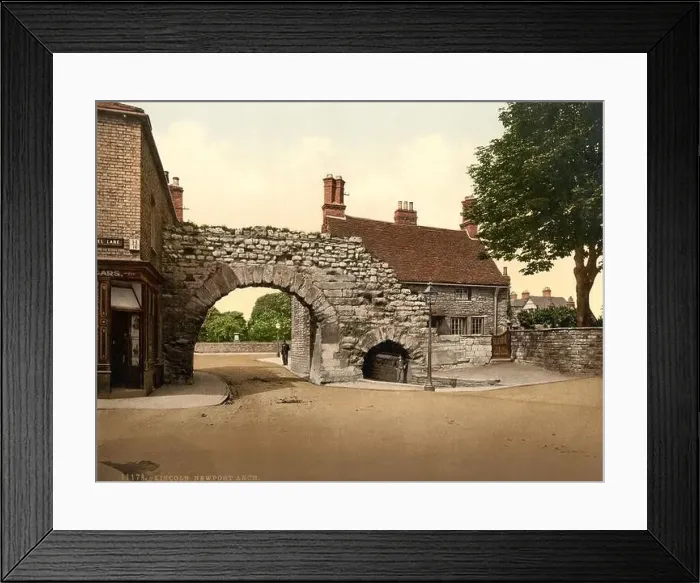 Framed Print : 1905 ca. LINCOLN, Lincolnshire Framed Print : 1905 ca. LINCOLN, Lincolnshire