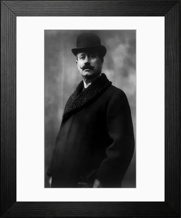 Framed Print : 1905 ca, USA : The celebrated italian music conductor CLEOFONTE CAMPANINI ( Parma) Framed Print : 1905 ca, USA : The celebrated italian music conductor CLEOFONTE CAMPANINI ( Parma)