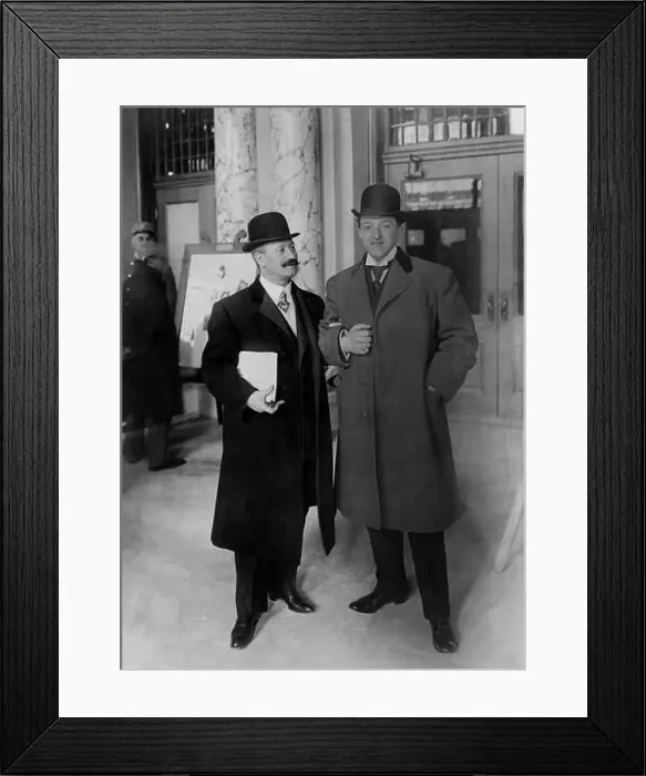 Framed Print : 1907, NEW YORK, USA : The celebrated italian music conductor CLEOFONTE CAMPANINI ( Parma) Framed Print : 1907, NEW YORK, USA : The celebrated italian music conductor CLEOFONTE CAMPANINI ( Parma)