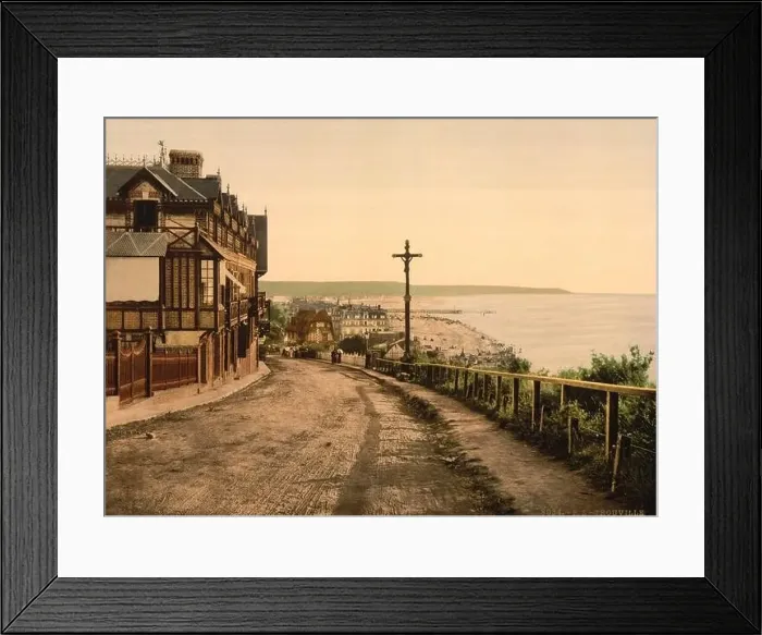 Framed Print : 1905 ca, TROUVILLE ( Trouville-sur-Mer )