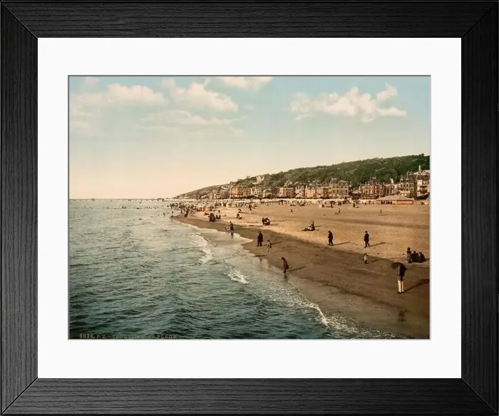 Framed Print : 1905 ca, TROUVILLE ( Trouville-sur-Mer ) Framed Print : 1905 ca, TROUVILLE ( Trouville-sur-Mer )