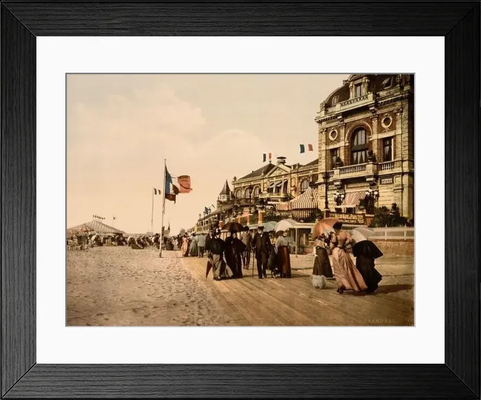 Framed Print : 1905 ca, TROUVILLE ( Trouville-sur-Mer ) Framed Print : 1905 ca, TROUVILLE ( Trouville-sur-Mer )