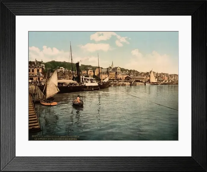Framed Print : 1905 ca, TROUVILLE ( Trouville-sur-Mer ) Framed Print : 1905 ca, TROUVILLE ( Trouville-sur-Mer )