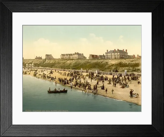Framed Print : 1905 ca. CLACTON ON SEA, ESSEX Framed Print : 1905 ca. CLACTON ON SEA, ESSEX