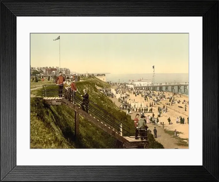 Framed Print : 1905 ca. CLACTON ON SEA, ESSEX Framed Print : 1905 ca. CLACTON ON SEA, ESSEX