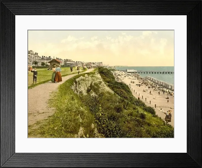 Framed Print : 1905 ca. CLACTON ON SEA, ESSEX Framed Print : 1905 ca. CLACTON ON SEA, ESSEX
