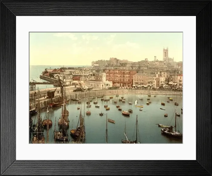 Framed Print : 1905 ca. MARGATE, East Kent Framed Print : 1905 ca. MARGATE, East Kent