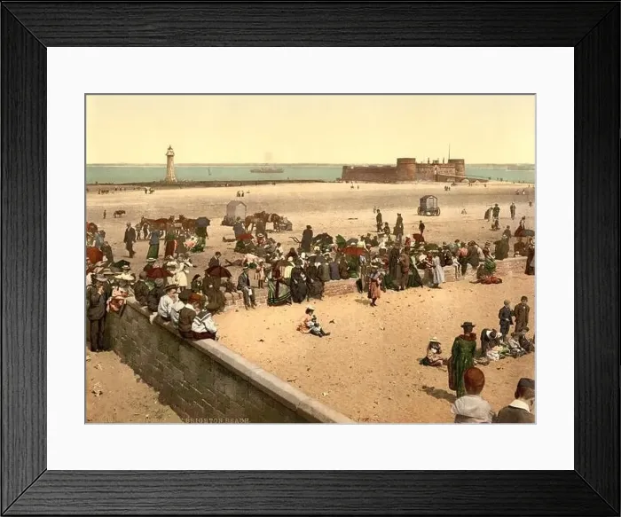 Framed Print : 1905 ca. NEW BRIGHTON, LIVERPOOL Framed Print : 1905 ca. NEW BRIGHTON, LIVERPOOL