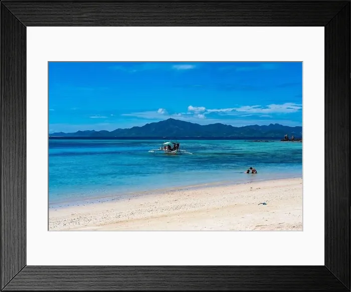 Framed Print : Malcapuya Island in Coron, Philippines Framed Print : Malcapuya Island in Coron, Philippines