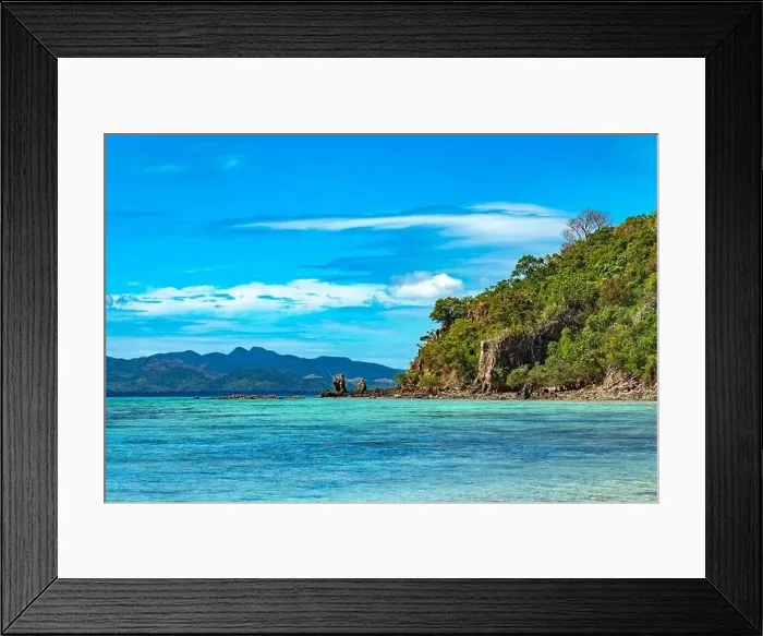 Framed Print : Malcapuya Island in Coron, Philippines Framed Print : Malcapuya Island in Coron, Philippines