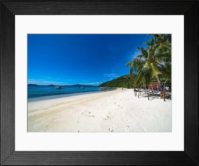 Framed Print : Malcapuya Island in Coron, Philippines Framed Print : Malcapuya Island in Coron, Philippines