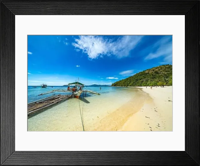 Framed Print : Malcapuya Island in Coron, Philippines Framed Print : Malcapuya Island in Coron, Philippines