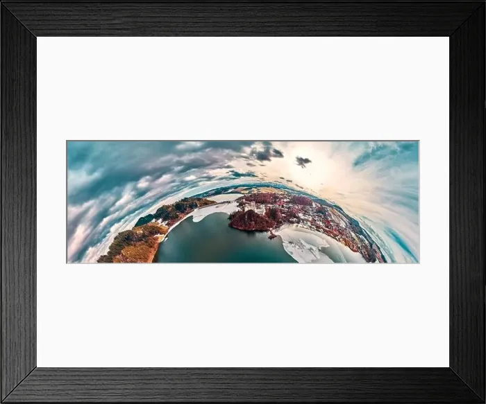 Framed Print : Beautiful panoramic aerial drone view to the Niedzica Castle also known as Dunajec Castle Framed Print : Beautiful panoramic aerial drone view to the Niedzica Castle also known as Dunajec Castle