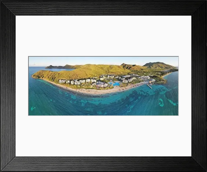 Framed Print : ST KITTS, ST KITTS AND NEVIS -24 NOV 2019- Aerial view of the Park Hyatt St Kitts Framed Print : ST KITTS, ST KITTS AND NEVIS -24 NOV 2019- Aerial view of the Park Hyatt St Kitts
